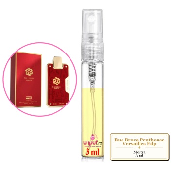 Mostra fiola din Parfumul Rue Broca Penthouse Versailles Edp, decant sticla cu pulverizator - Img 2