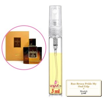 Mostra fiola din Parfumul Rue Broca Pride My Oud Edp, decant sticla cu pulverizator - Img 3
