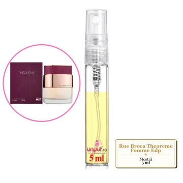 Mostra fiola din Parfumul Rue Broca Theoreme Femme Edp, decant sticla cu pulverizator - Img 4