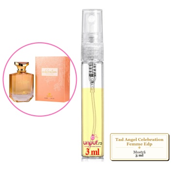 Mostra fiola din Parfumul Tad Angel Celebration Femme Edp, decant sticla cu pulverizator - Img 2