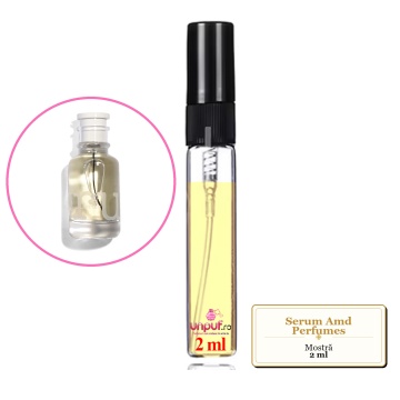 Mostra fiola din Serum Amd Perfumes, decant sticla cu pulverizator