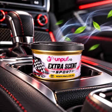Odorizant Auto Unpuf Extra Scent Sport, Parfum Auto Fresh, Intensitate Reglabilă, Până la 60 Zile, 40g - Img 5