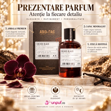 Orchid Black, Aro Fac parfum unisex ,EDP,100 ml - Img 3