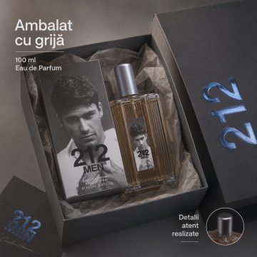 Parfum 212 Men, Apă de Parfum Bărbat, 100 ml, Inspirat din 212 Men Carolina Herrera - Img 4