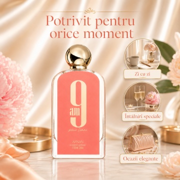 Parfum Afnan 9 Am Pour Femme 100 ml - Img 6