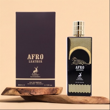 Parfum Afro Leather Maison Alhambra 80 ml, Apa De Parfum, Unisex - Img 7