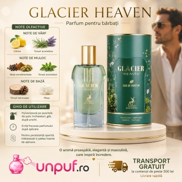 Parfum Alhambra Glacier Heaven 100 ml, parfum arăbesc, edp, Bărbat - Img 9