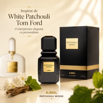 Parfum Arăbesc Ajmal Patchouli Wood 100 ml, Damă, edp - Img 8