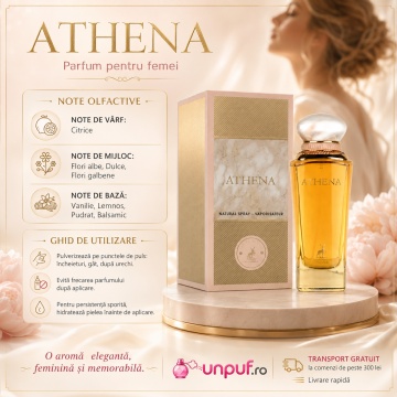Parfum Arăbesc Alhambra Athena Maison Alhambra 100 ml, Apă de Parfum Damă, Aromă Oriental Modernă, Inspirat Goddess Burberry - Img 9