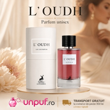 Parfum Arăbesc Alhambra L’Oudh Maison Alhambra 100 ml, Apă de Parfum Unisex, Damă și Bărbat, Aromă Oriental Oud Lemnoasă, Inspirat Oud Ispahan - Img 10