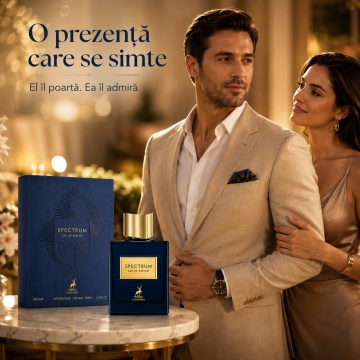Parfum Arăbesc Alhambra Spectrum Maison Alhambra 100 ml, Apă de Parfum Bărbați, Aromă Oriental Modernă, Inspirat Elysium - Img 5