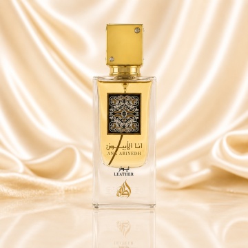 Parfum Arăbesc Ana Abiyedh Leather Lattafa 60 ml, Apă de Parfum Unisex, Damă și Bărbat, Inspirat Irish Leather Memo Paris, Aromă Pielărie Lemnos Condimentată cu Boabe de Ienupăr, Cardamom, Piper Roz, Zmeură, Ghimbir, Stânjenel, Trandafir, Ambră și Mosc Al - Img 2