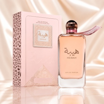 Parfum Arăbesc Ard Al Zaafaran Heibah 100 ml, Apă de Parfum Damă, Inspirat Black Orchid, Aromă Oriental Arabescă cu Bergamotă, Condimente, Șofran, Iasomie, Lemn de Santal, Trandafir, Oud, Ambră, Mosc și Vanilie