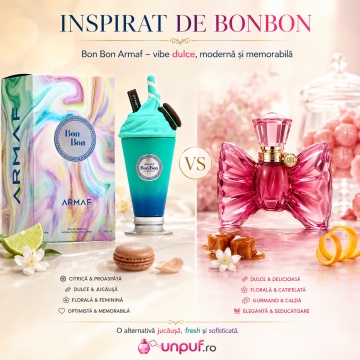 Parfum Arăbesc Armaf Bon Bon 100 ml, Apă de Parfum Unisex Damă și Bărbat, Aromă Fresh Dulce, Candy, Florală și Fructată - Img 8
