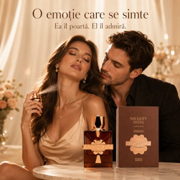 Parfum Arăbesc Aromatix Naughty Dates Extract de Parfum 100 ml, Unisex, Damă și Bărbat, French Avenue, Inspirat Sticky Dates, Aromă Gourmand cu Fructe Uscate, Curmale, Miere, Scorțișoară, Nuci, Tonka, Pralină, Ambră, Lemn de Santal, Mosc și Vanilie - Img 5
