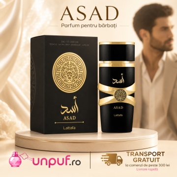 Parfum Arăbesc Asad Lattafa 100 ml, Apă de Parfum Bărbat, Aromă Lemnos Aromatică cu Ananas, Piper Negru, Tutun, Cafea, Iris, Paciuli, Vanilie, Ambră, Labdanum, Lemn și Rășină Benzoică - Img 10