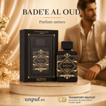 Parfum Arăbesc Bade’e Al Oud For Glory Lattafa 100 ml, Apă de Parfum Unisex, Aromă Oriental Lemnoasă cu Lavandă, Nucșoară, Șofran, Lemn de Agar Oud, Paciuli și Mosc - Img 10