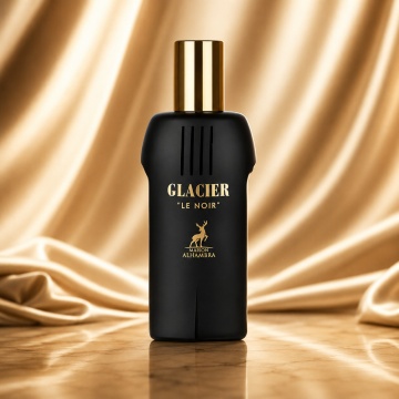 Parfum Arăbesc Bărbat Glacier Le Noir Maison Alhambra 100 ml, Apă de Parfum, Inspirat de Le Male Le Parfum Jean Paul Gaultier, Aromă Orientală Intensă cu Cardamom, Lavandă, Stânjenel, Iris, Vanilie, Note Lemnoase, Note Orientale și Accente Pudrate - Img 2