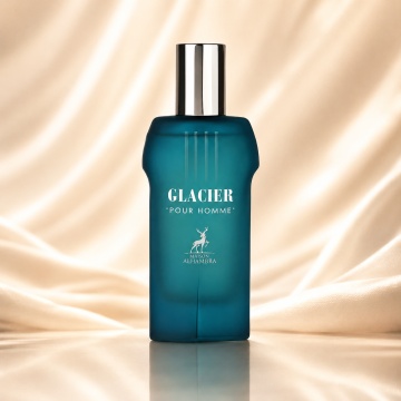 Parfum Arăbesc Bărbat Glacier Pour Homme Maison Alhambra 100 ml, Apă de Parfum, Inspirat de Le Male Jean Paul Gaultier, Aromă Oriental Fougere cu Bergamotă, Cardamom, Lavandă, Mentă, Pelin, Scorțișoară, Floare de Portocal, Vanilie, Tonka, Ambră, Santal și - Img 2