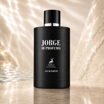 Parfum Arăbesc Bărbat Jorge Di Profumo Maison Alhambra 100 ml, Apă de Parfum, Inspirat de Acqua di Gio Profumo Giorgio Armani, Aromă Aromatic Acvatică cu Note Marine, Bergamotă, Rozmarin, Salvie, Mușcată, Tămâie și Paciuli - Img 2