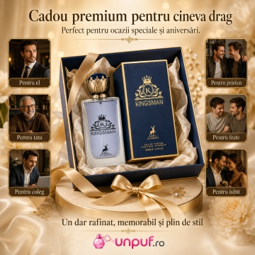 Parfum Arăbesc Bărbat Kingsman Maison Alhambra 100 ml, Apă de Parfum, Inspirat de K Dolce & Gabbana, Aromă Lemnos Aromatică cu Boabe de Ienupăr, Citrice, Lămâie, Portocală, Lavandă, Salvie, Piper, Mușcată, Cedru, Paciuli și Vetiver - Img 7