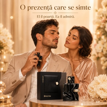 Parfum Arăbesc Bărbat Spectre Ghost French Avenue 80 ml, Apă de Parfum, Inspirat de Ani Nishane, Aromă Aromatic Orientală cu Citrice, Condimente, Note Proaspete, Flori Albe, Lavandă, Note Calde, Cedru, Ambră, Mosc și Accente Vanilate - Img 5