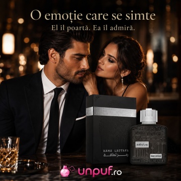 Parfum Arabesc Bărbați Ramz Silver Lattafa, Eau de Parfum 100 ml, Masculin, Dulce Aromatic Vanilat - Img 3