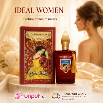 Parfum Arăbesc Casamorando Ideal Women Fragrance World 100 ml, Apă de Parfum Damă, Aromă Oriental Lemnoasă cu Nucșoară, Scorțișoară, Cedru de Virginia, Lemn de Guaiac, Lemn de Santal, Papirus, Vanilie, Labdanum, Cumarină, Mosc și Floare de Tutun - Img 10