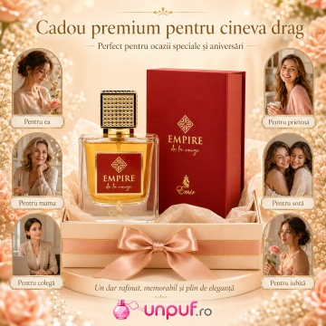 Parfum Arăbesc Emir Empire De La Rouge 100 ml, Apă de Parfum Unisex Damă și Bărbat, Aromă Oriental Ambrată, Dulce, Lemnoasă, Rafinată și Memorabilă, Inspirată de Baccarat Rouge 540 - Img 7