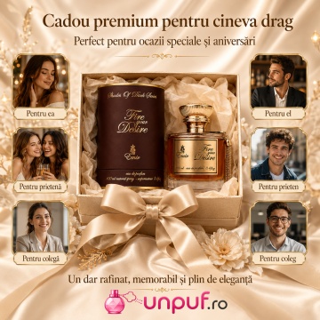 Parfum Arăbesc Emir Fire Your Desire 100 ml, Apă de Parfum Unisex Damă și Bărbat, Aromă Oriental Condimentată, Dulce, Caldă, Ambrată și Seducătoare, Inspirată de Angels’ Share - Img 7