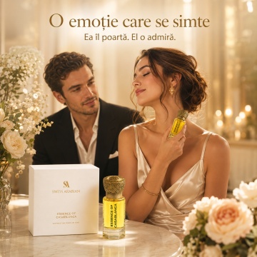 Parfum Arăbesc Essence of Casablanca 12 ml ulei, Swiss Arabian, Esență ulei parfum , Unisex, Damă, Bărbat - Img 5