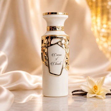 Parfum Arăbesc Fragrance World Creme Of Clouds 100 ml, Apă de Parfum Unisex, Damă și Bărbat, Aromă Oriental Lemnoasă cu Bergamotă, Condimente, Șofran, Lemn Cald, Trandafir, Oud, Patchouli, Ambră și Mosc - Img 2