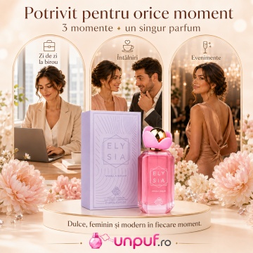 Parfum Arăbesc Fragrance World Elysia Vanilla Sugar 100 ml, Apă de Parfum Damă, Aromă Gurmand Dulce cu Caramel, Fructe Dulci, Zahăr, Praline, Flori Albe, Note Cremoase, Tonka, Ambră, Mosc și Vanilie - Img 6