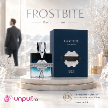 Parfum Arăbesc French Avenue Aromatix Frostbite 100 ml, Apă de Parfum Unisex, Damă și Bărbat, Inspirat Ambassador Men, Aromă Aromatic Orientală Fresh Fructată cu Citrice, Condimente, Note Proaspete, Flori Albe, Lavandă, Note Calde, Lemn de Cedru, Ambră și - Img 10