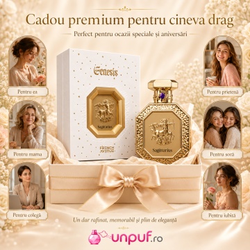 Parfum Arăbesc Genesis Sagittarius French Avenue 90 ml, Apă de Parfum Unisex, Damă și Bărbat, Inspirat Comete Chanel, Aromă Aromatic Orientală Pudrat Florală cu Iris, Mosc, Vanilie, Violetă, Migdale, Acorduri Pământii, Citrice, Condimente, Flori Albe, Lav - Img 7