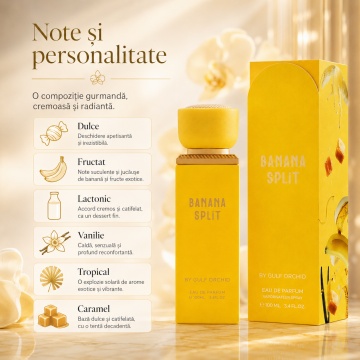 Parfum Arăbesc Gulf Orchid Banana Split 100 ml, eau de parfum, Unisex, Damă, Bărbat - Img 5