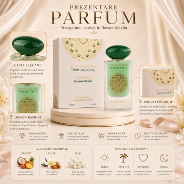 Parfum Arăbesc Gulf Orchid Tropical Fruits Eau De Parfum 60 Ml - Img 3