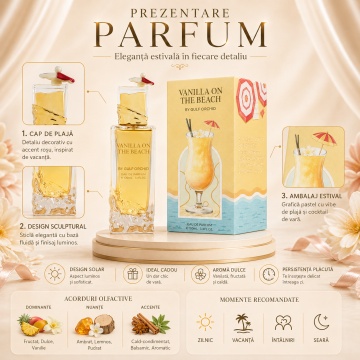 Parfum Arabesc Gulf Orchid Vanilla On The Beach Eau De Parfum 100 Ml - Img 3