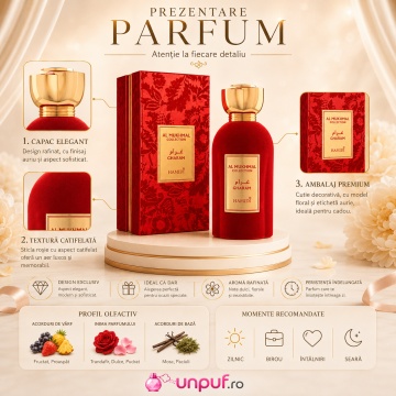 Parfum Arăbesc Hamidi Al Mukhmal Gharam, Damă, edp - Img 2