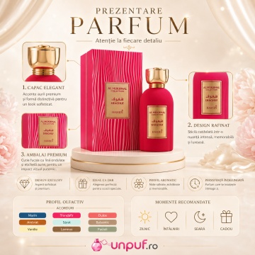 Parfum Arăbesc Hamidi Al Mukhmal Shaghuf, Damă, edp - Img 3