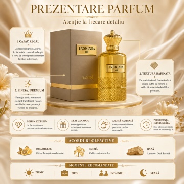 Parfum Arăbesc Hamidi Insignia Or 105 ml, Damă, edp - Img 3