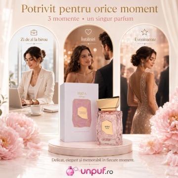 Parfum Arăbesc Irida French Avenue 100 ml, Apă de Parfum Damă, Inspirat Electric Cherry, Aromă Floral Fructată cu Cireșe, Note Dulci, Citrice, Condimente, Flori Albe, Lavandă, Mosc, Note Pudrate, Lemn de Cedru și Ambră - Img 6