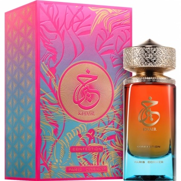 Parfum Arăbesc Khair Confection Paris Corner 100 ml, Apă de Parfum Unisex Damă și Bărbat, Aromă Oriental Vanilată, Gurmandă, Floral Fructată, Pară, Frișcă, Cașmir, Iasomie, Ylang Ylang, Vanilie, Bezea și Lemn de Santal, Inspirată de Vanilla Candy Rock Sug - Img 11
