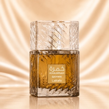 Parfum Arăbesc Khamrah Qahwa Lattafa 100 ml, Apă de Parfum Unisex Damă și Bărbat, Aromatic Condimentat - Img 2