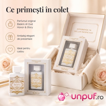 Parfum Arăbesc Lattafa Bade’e Al Oud Honor & Glory 100 ml, Apă de Parfum Unisex, Aromă Oriental Aromatică cu Ananas, Crème Brûlée, Scorțișoară, Piper Negru, Santal și Vanilie - Img 4
