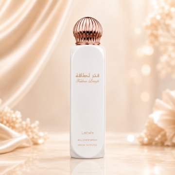 Parfum Arăbesc Lattafa Fakhar Women All Over Spray 150 ml, Spray Parfumat Damă, Aromă Florală cu Bergamotă, Crin, Rodie și Vanilie - Img 2