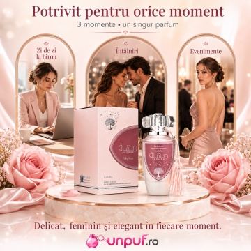 Parfum Arăbesc Lattafa Mohra Silky Rose 100 ml, Apă de Parfum Damă, Aromă Floral Orientală cu Trandafir, Iris, Mosc Alb și Note Fructate - Img 6