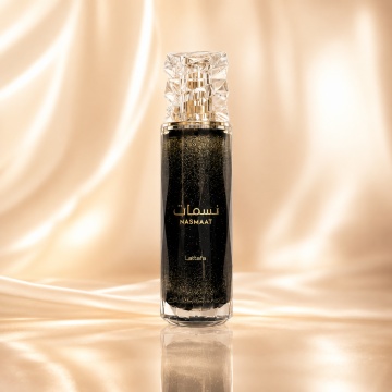 Parfum Arabesc Lattafa Nasmaat EDP 100 ml, Femei și Bărbați, Floral Fructat, Magnolie, Coacăze Negre, Caise, Iasomie și Vanilie - Img 2