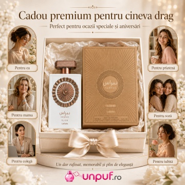 Parfum Arăbesc Lattafa Nebras Elixir 100 ml, Apă de Parfum Damă, Aromă Dulce Vanilată cu Bomboane de Lapte, Frișcă, Mosc și Ambră - Img 10