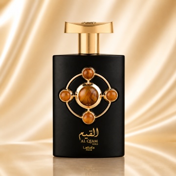 Parfum Arăbesc Lattafa Pride Al Qiam Gold EDP 100 ml Unisex, Inspirat Ombre Nomade, Aromă Orientală cu Șofran, Zmeură, Oud, Chihlimbar, Piele, Paciuli, Vetiver și Lemn de Guaiac - Img 2